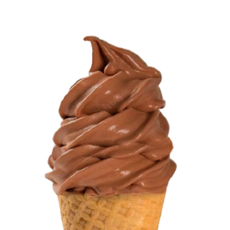 Soft Serve Cone - Chocolate