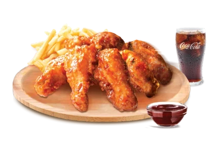 BBQ Wings 6pcs