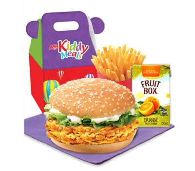 KIDDY Meals - Chicken Burger 1pc